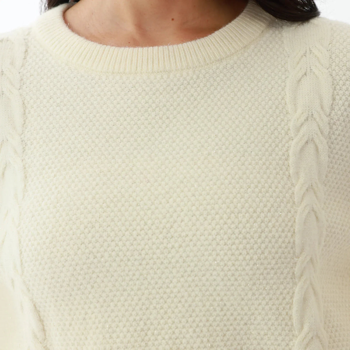 Elegant Jacquard Sweater for Women Image