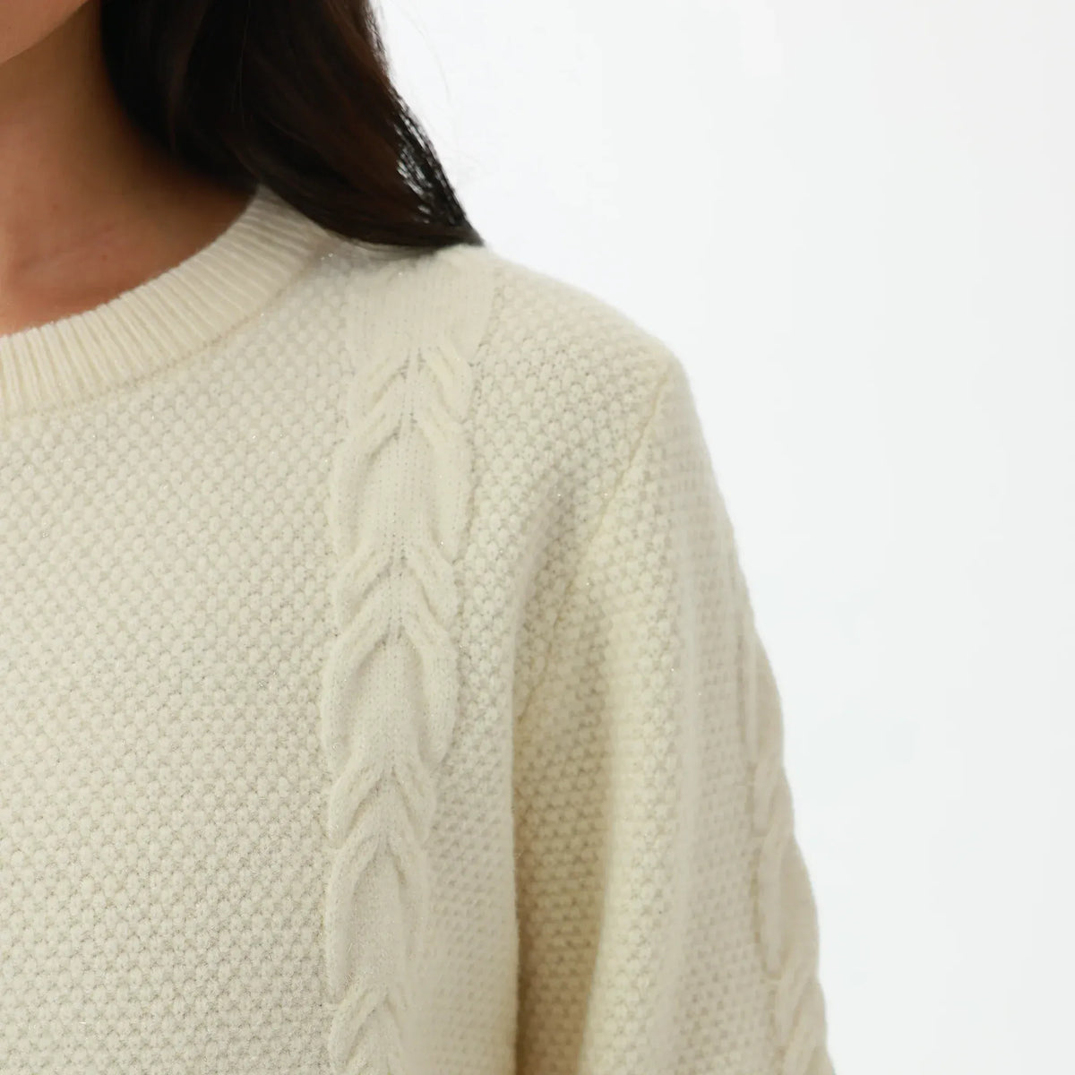 Elegant Jacquard Sweater for Women Image
