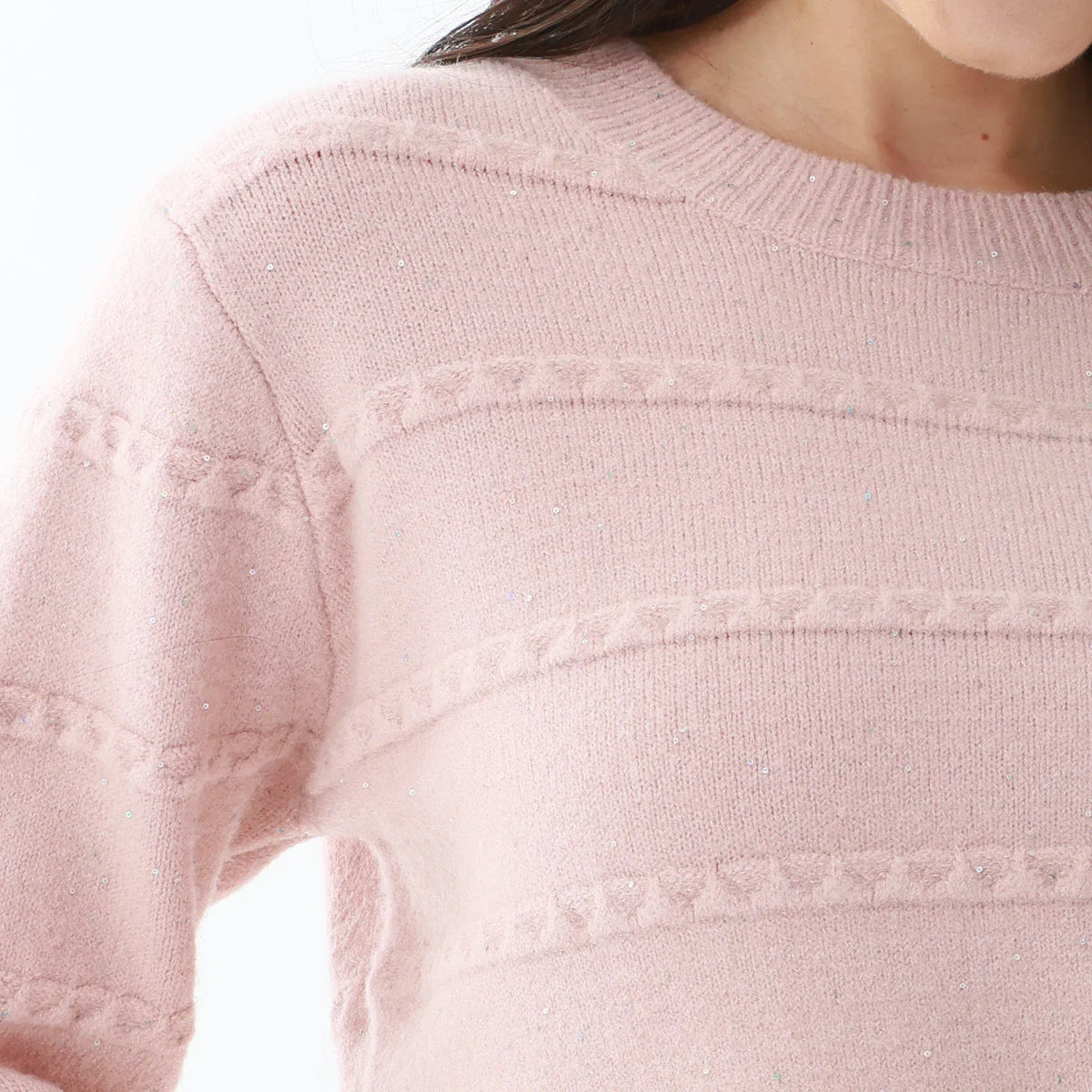 Elegant Jacquard Sweater for Women Image