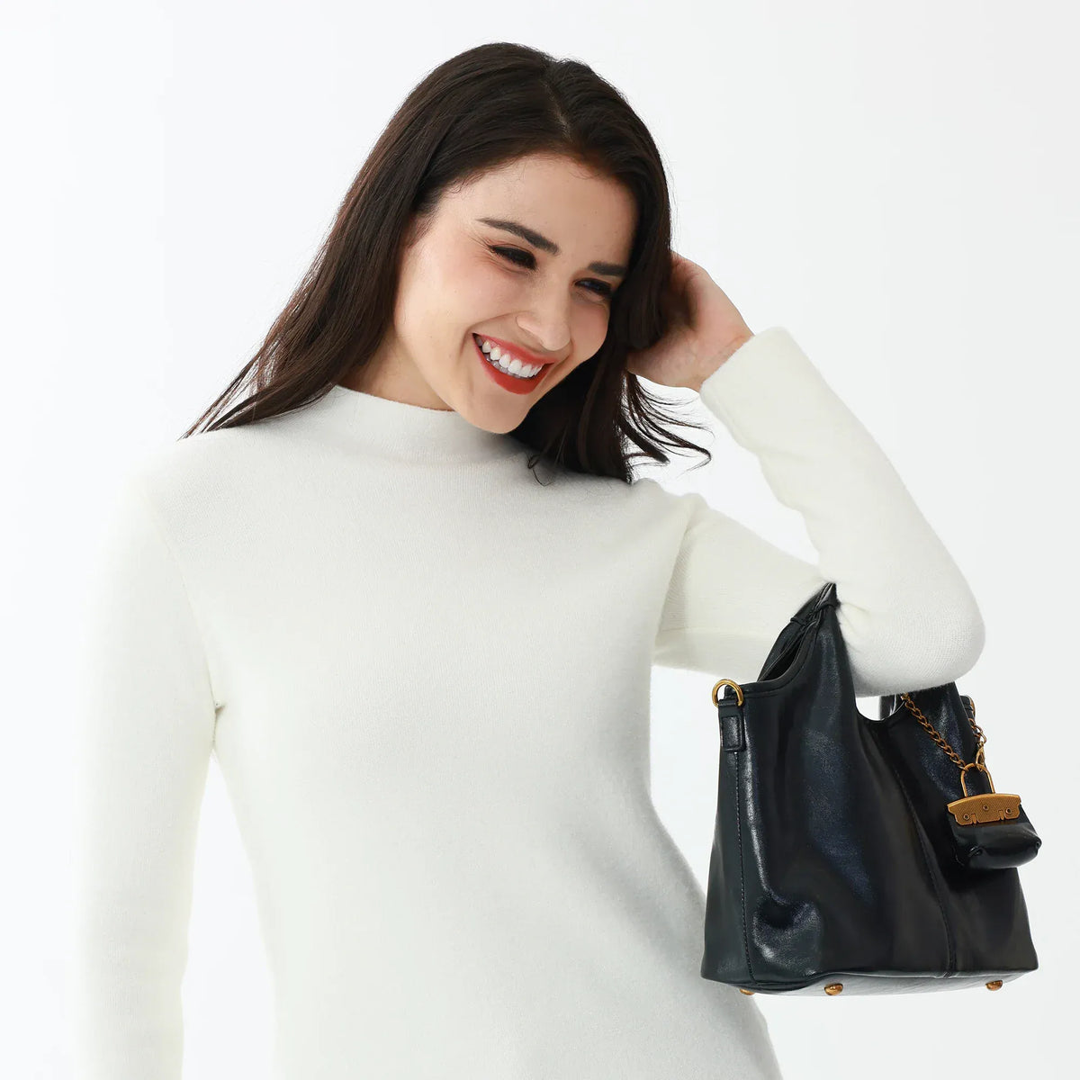 Elegant Plain Sweater for Women Image