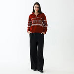 Elegant Embroidery Sweater for Women Image