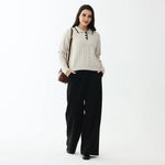 Elegant Jacquard Sweater for Women Image