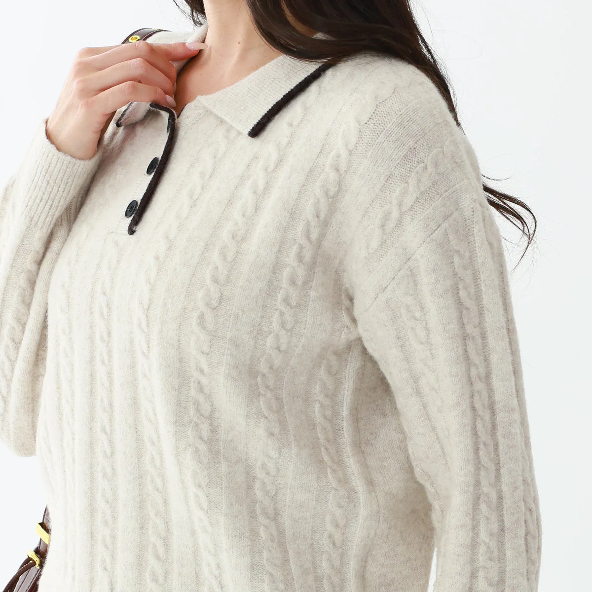 Elegant Jacquard Sweater for Women Image
