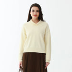 Elegant Plain Sweater for Women Image