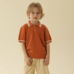 Jacquard Polo Shirt For Boys