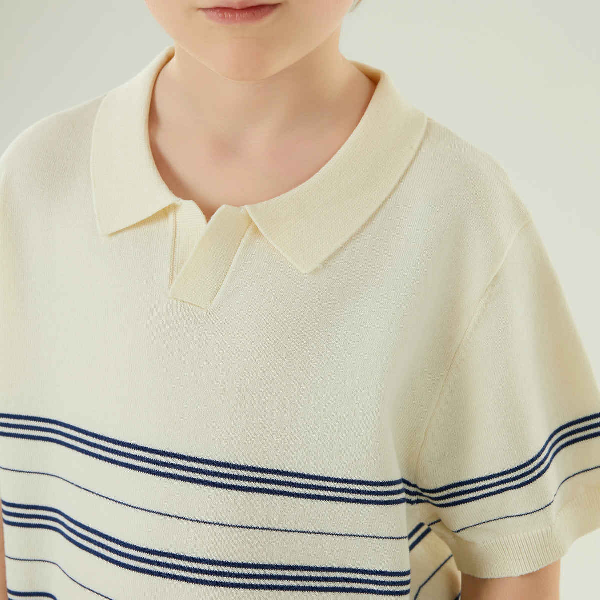 بولوشيرت كاجوال مخطط للأولاد