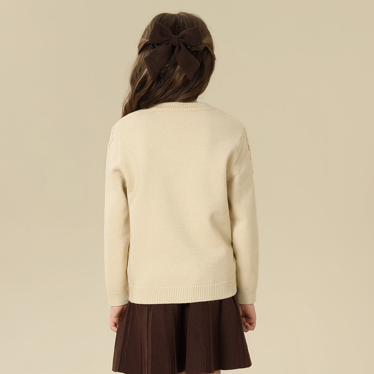 Prominent Print sweater For Girls