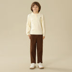 Badge Sweater For Boys