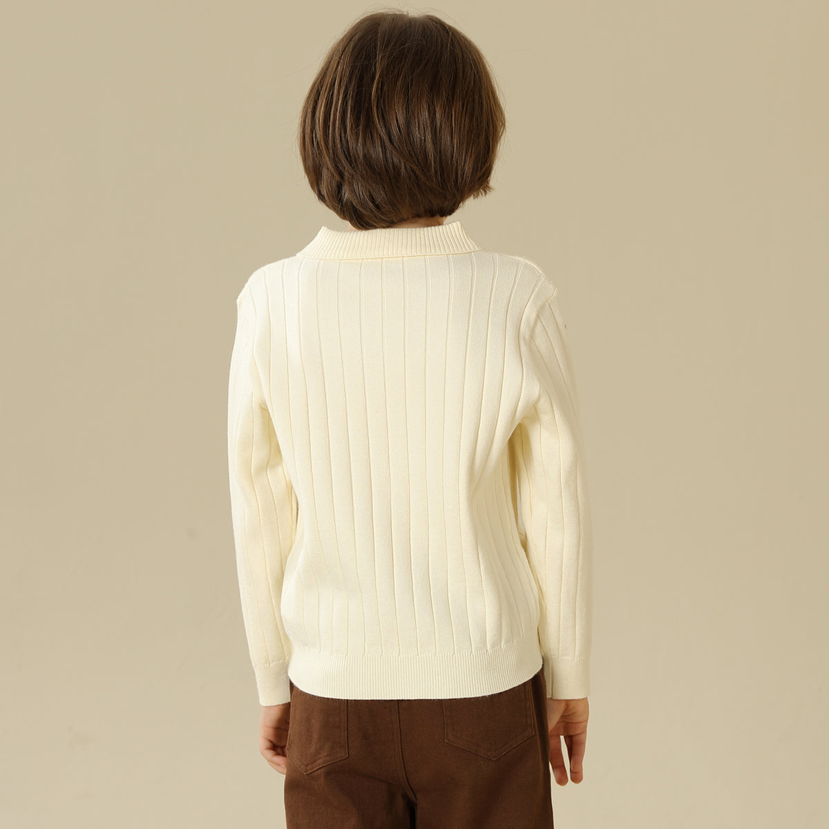 Badge Sweater For Boys