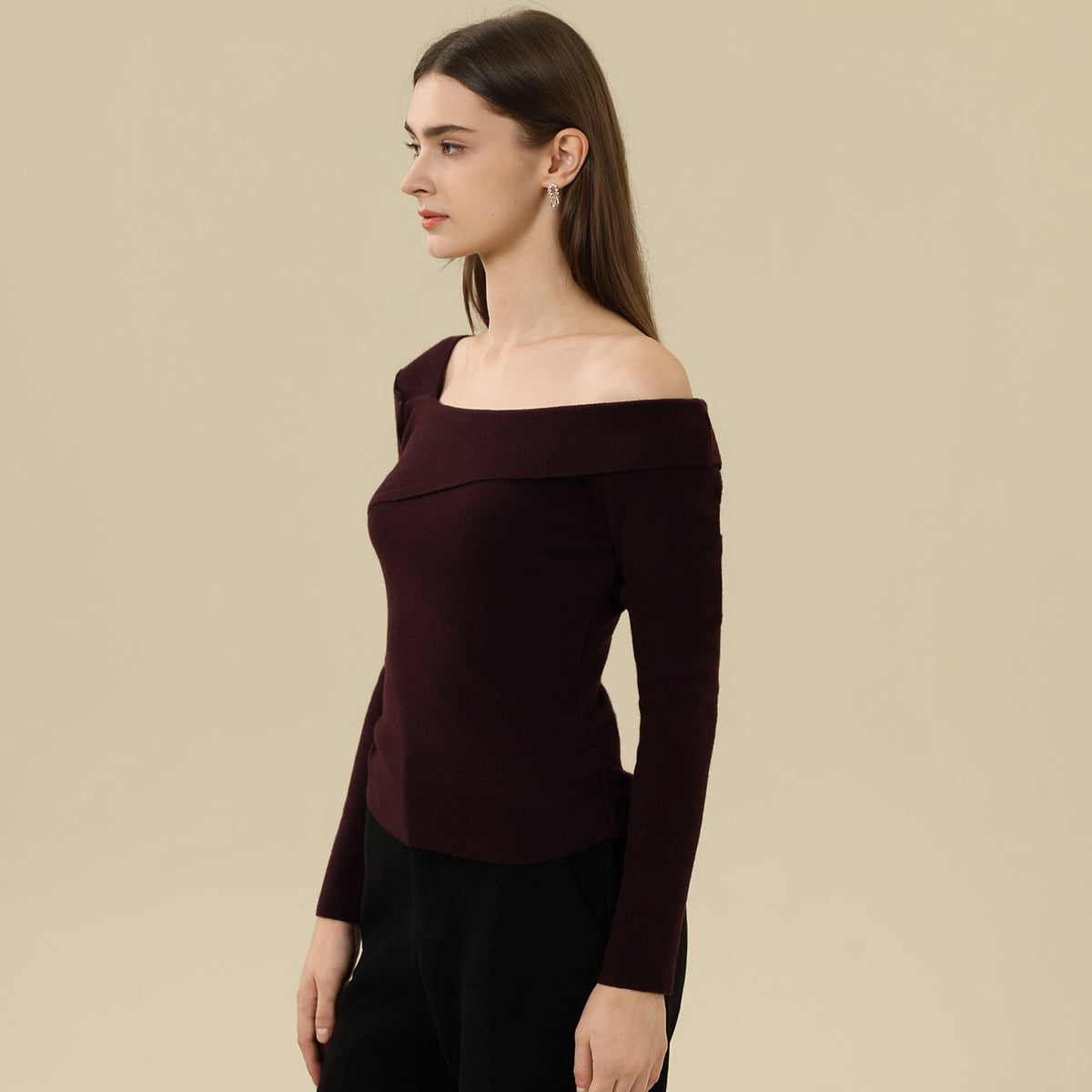 Plain Sweater For Women