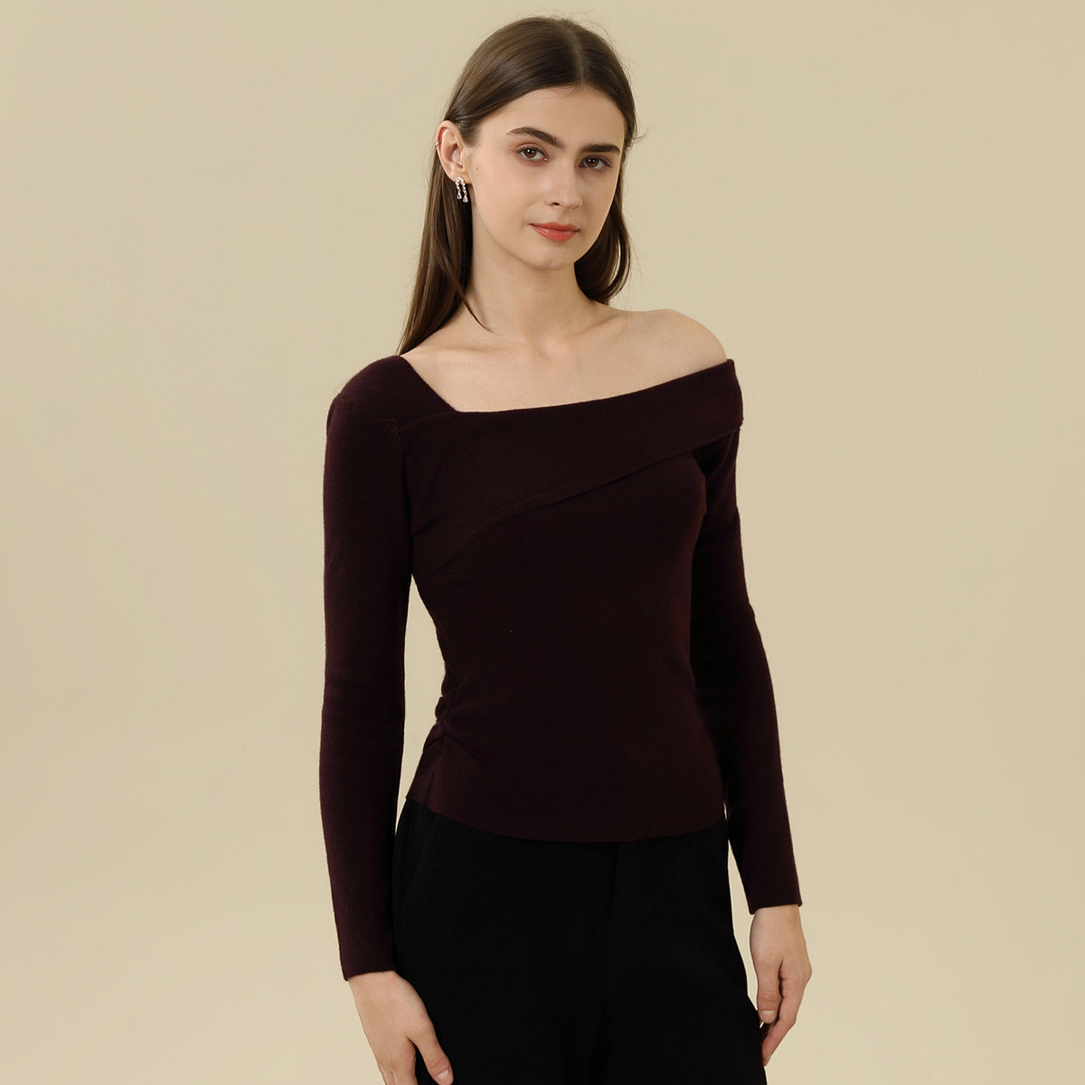 Plain Sweater For Women
