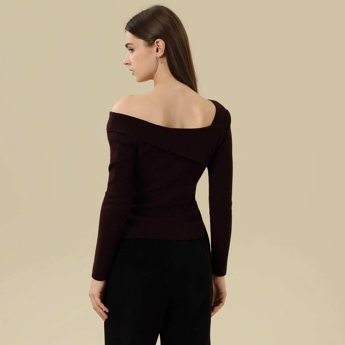 Plain Sweater For Women