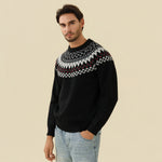 Prominent Print Sweater For Men