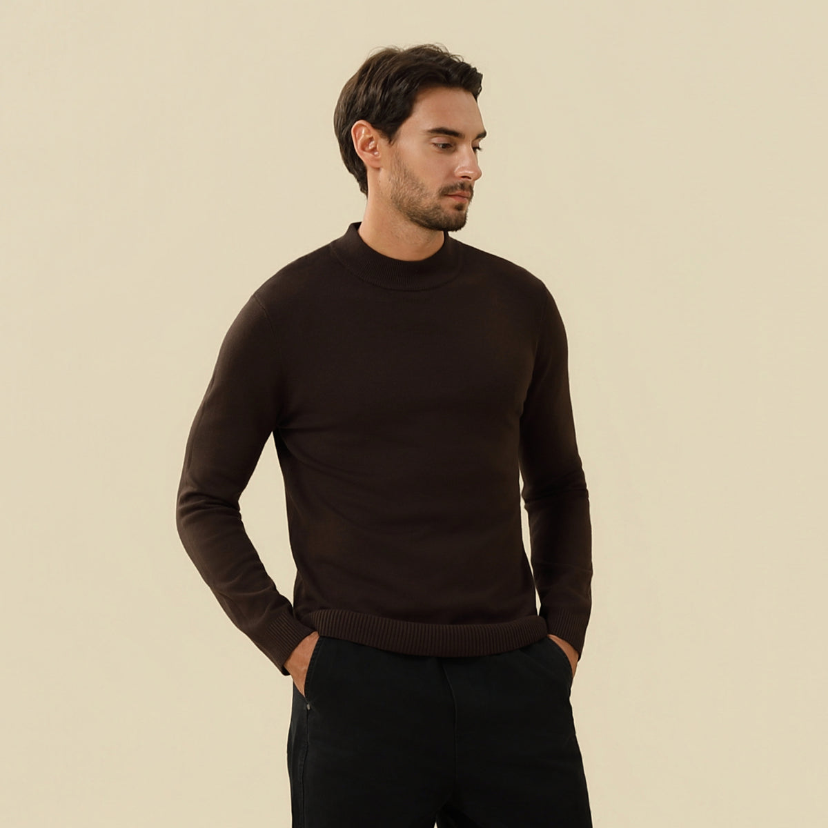 Plain Sweater For Men