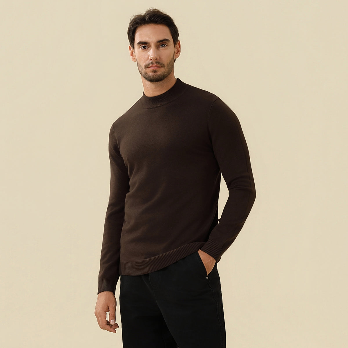 Plain Sweater For Men