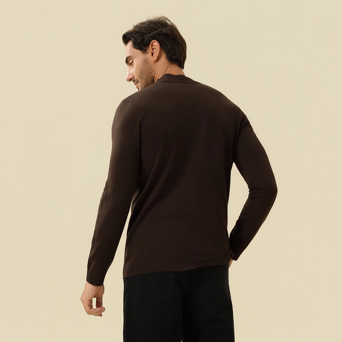 Plain Sweater For Men