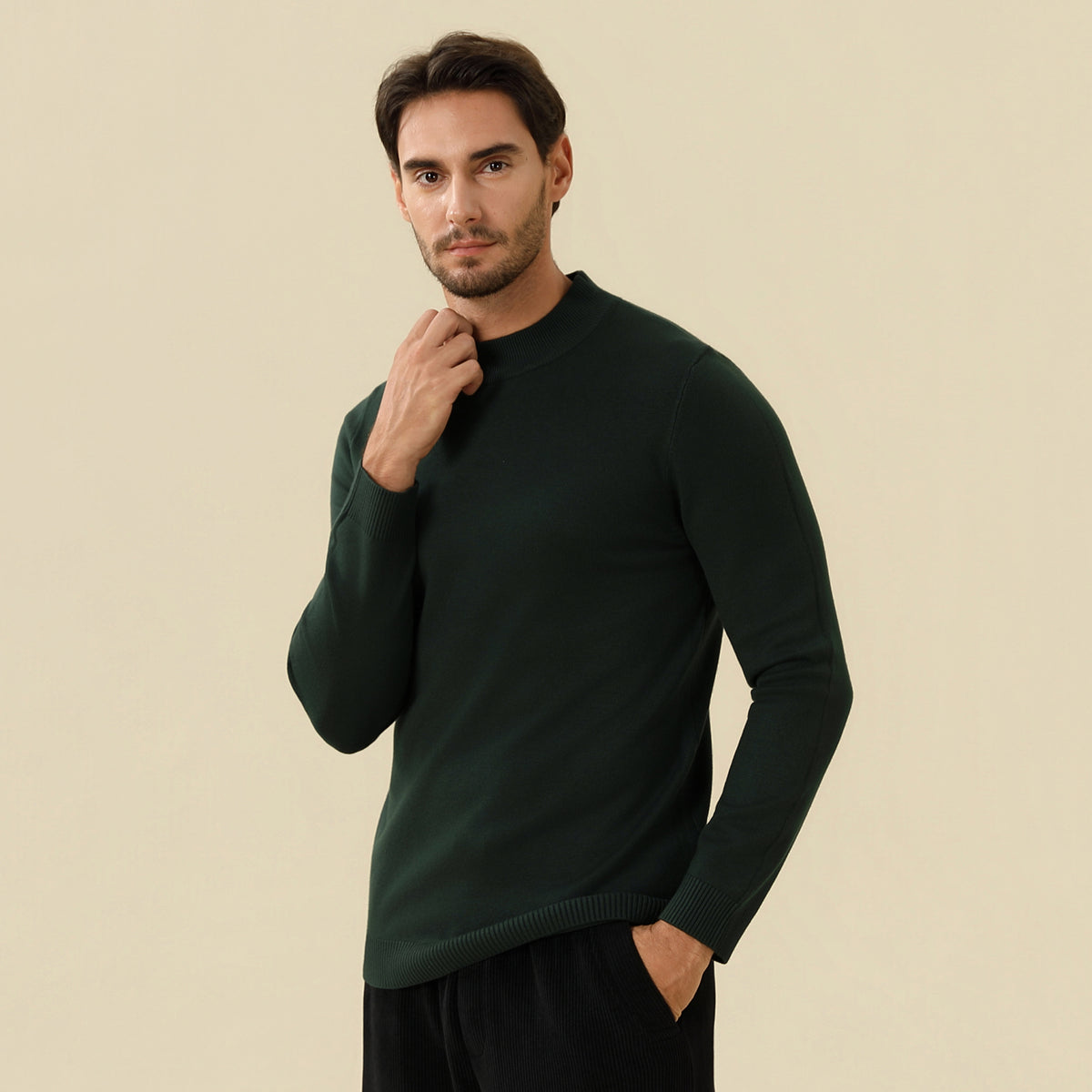 Plain Sweater For Men