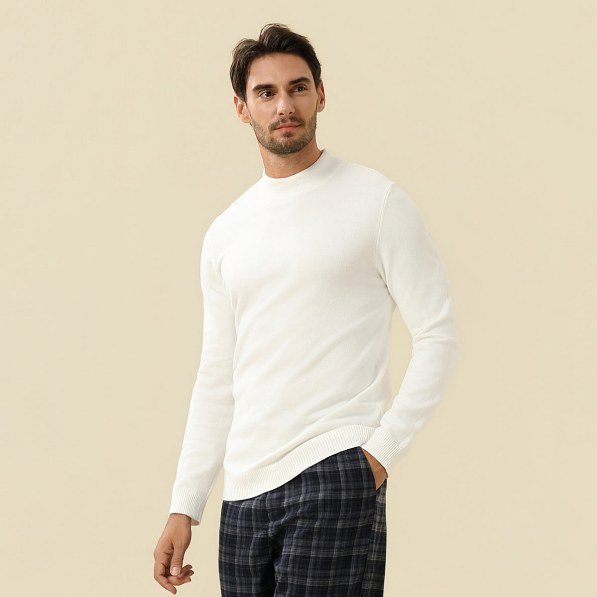 Plain Sweater For Men