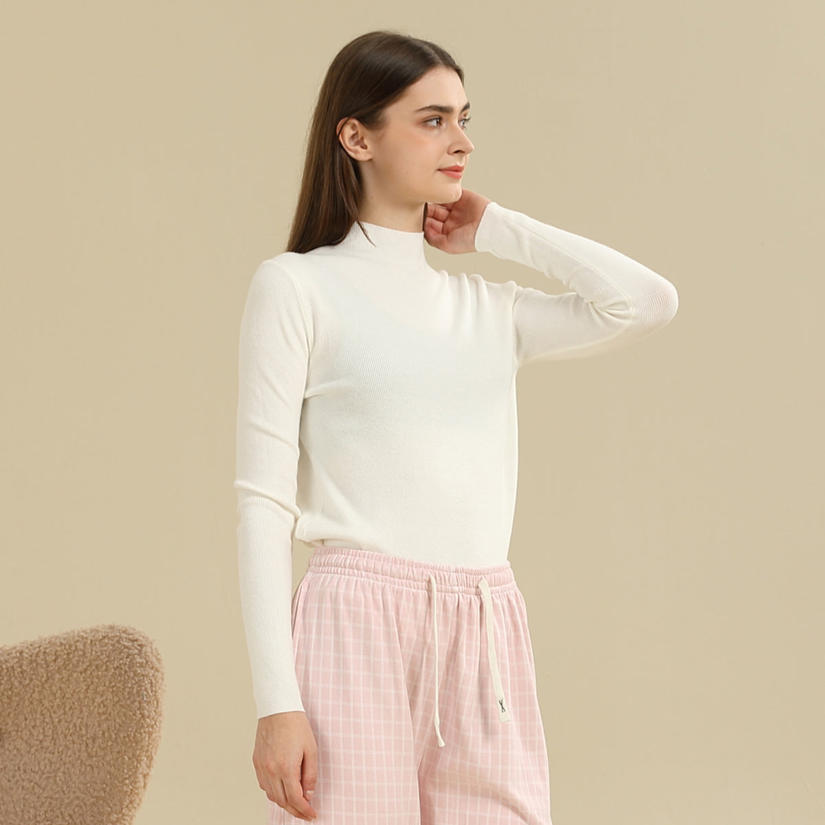 Plain Sweater For Women