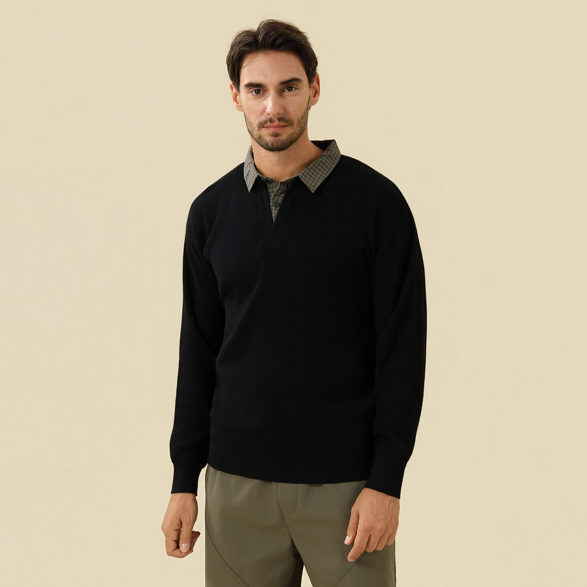 Plain Sweater For Men
