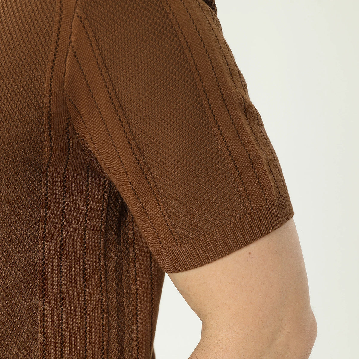 Jacquard Polo Shirt For Men