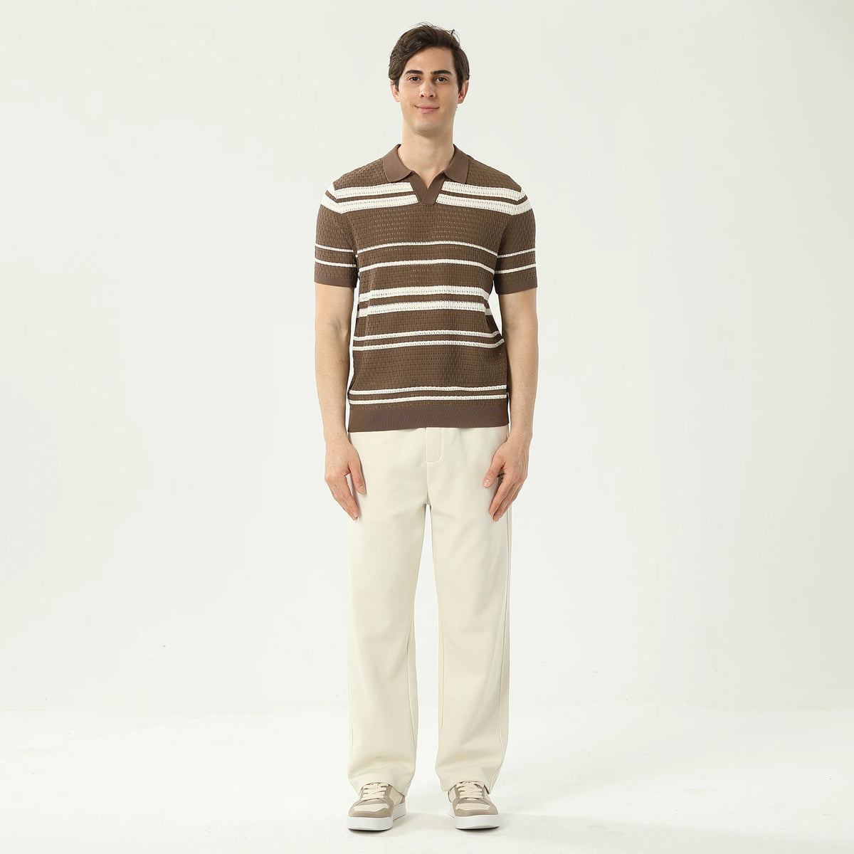 بولوشيرت مخطط للرجال