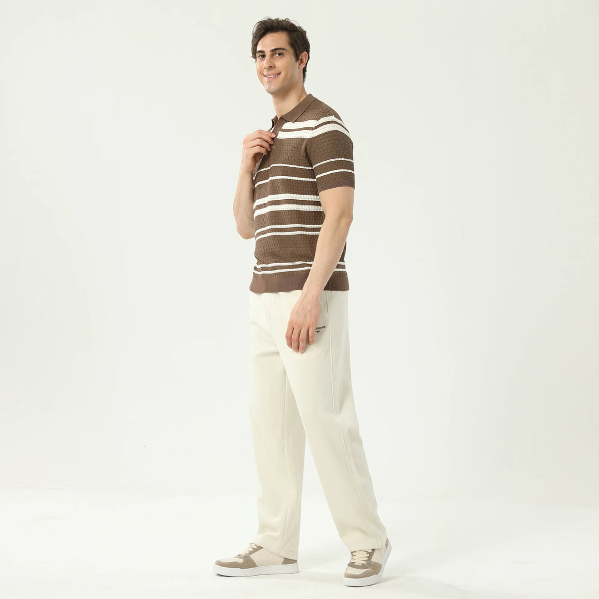 بولوشيرت مخطط للرجال