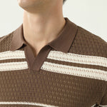 بولوشيرت مخطط للرجال