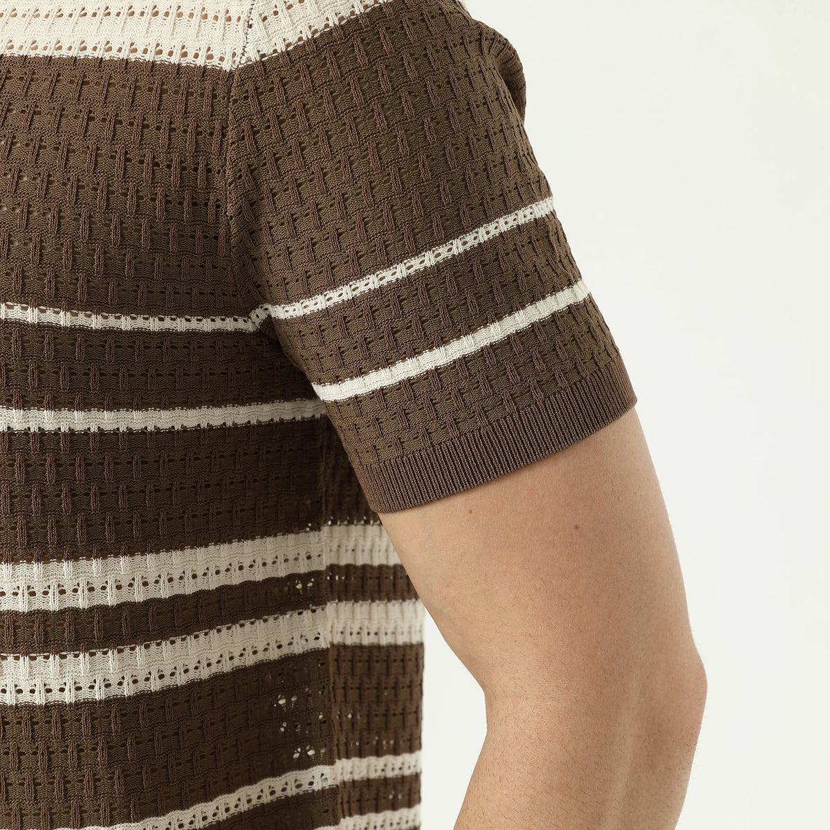 بولوشيرت مخطط للرجال