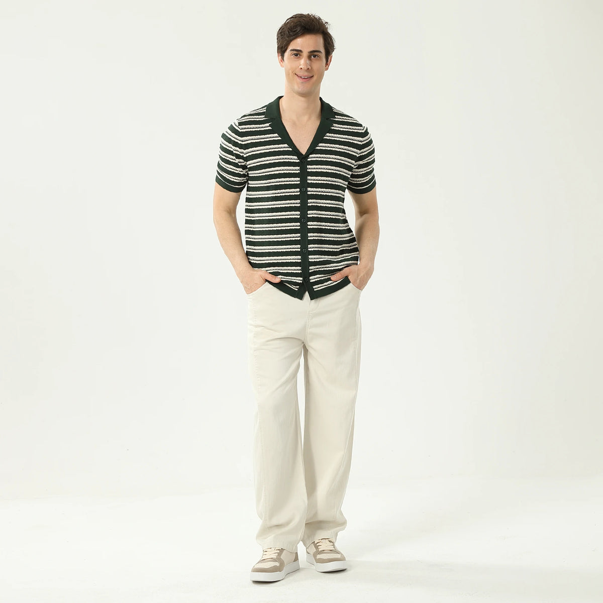 سويتر مخطط للرجال