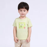 Light Green Printed T.Shirt for Baby Boy Image