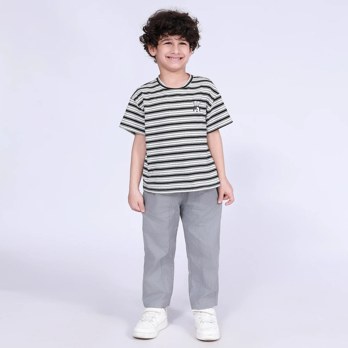 Striped T.Shirt for Boys Image