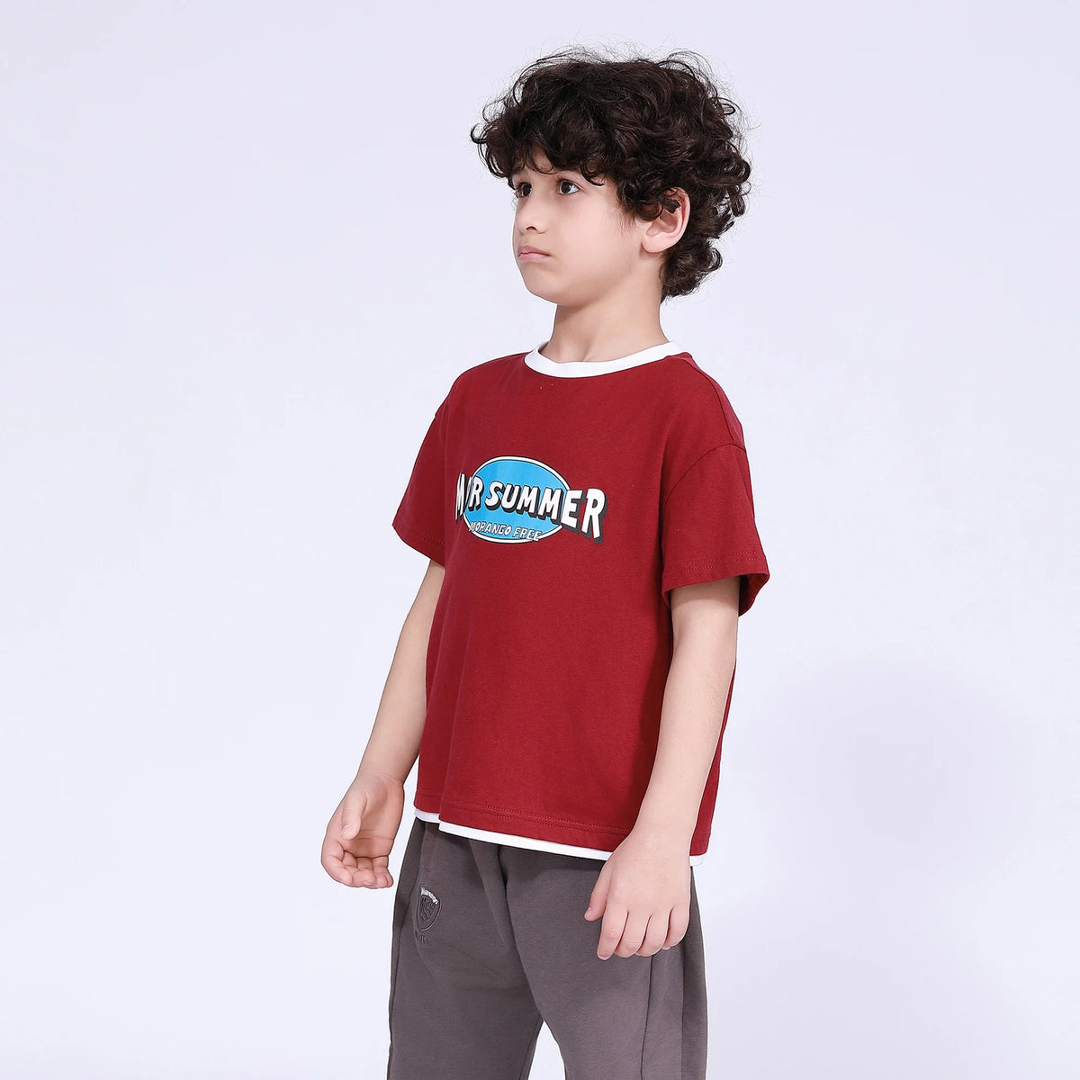 Printed T.Shirt for Boys Image