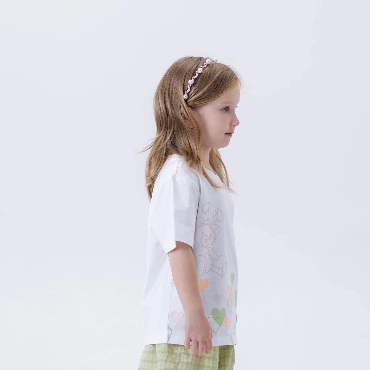 Printed Fashion T.Shirt For Girls Image