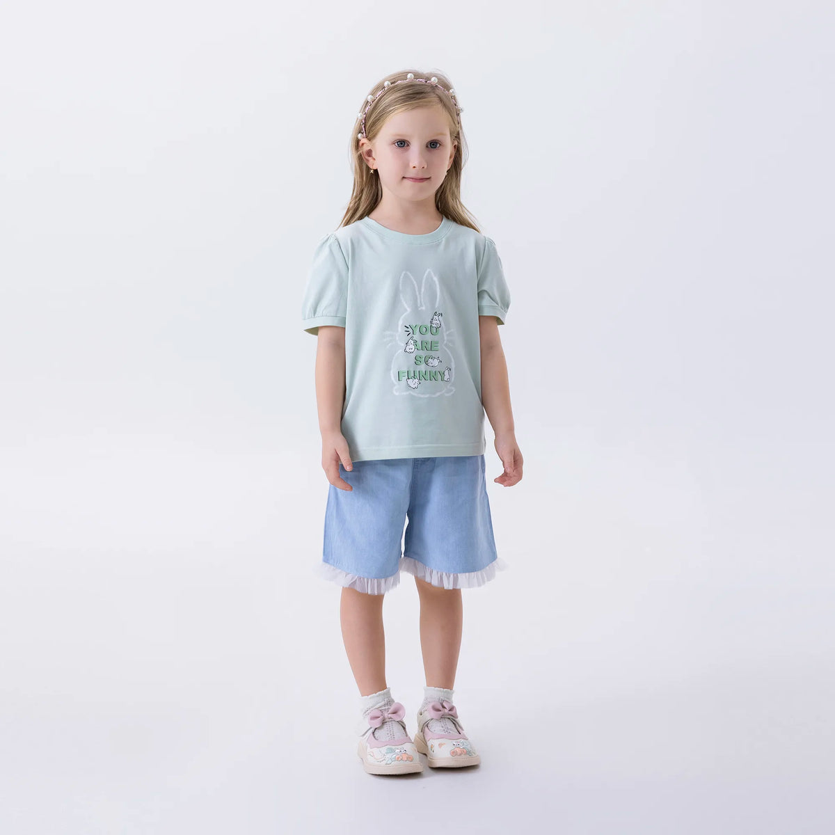 Printed Fashion T.Shirt For Girls Image