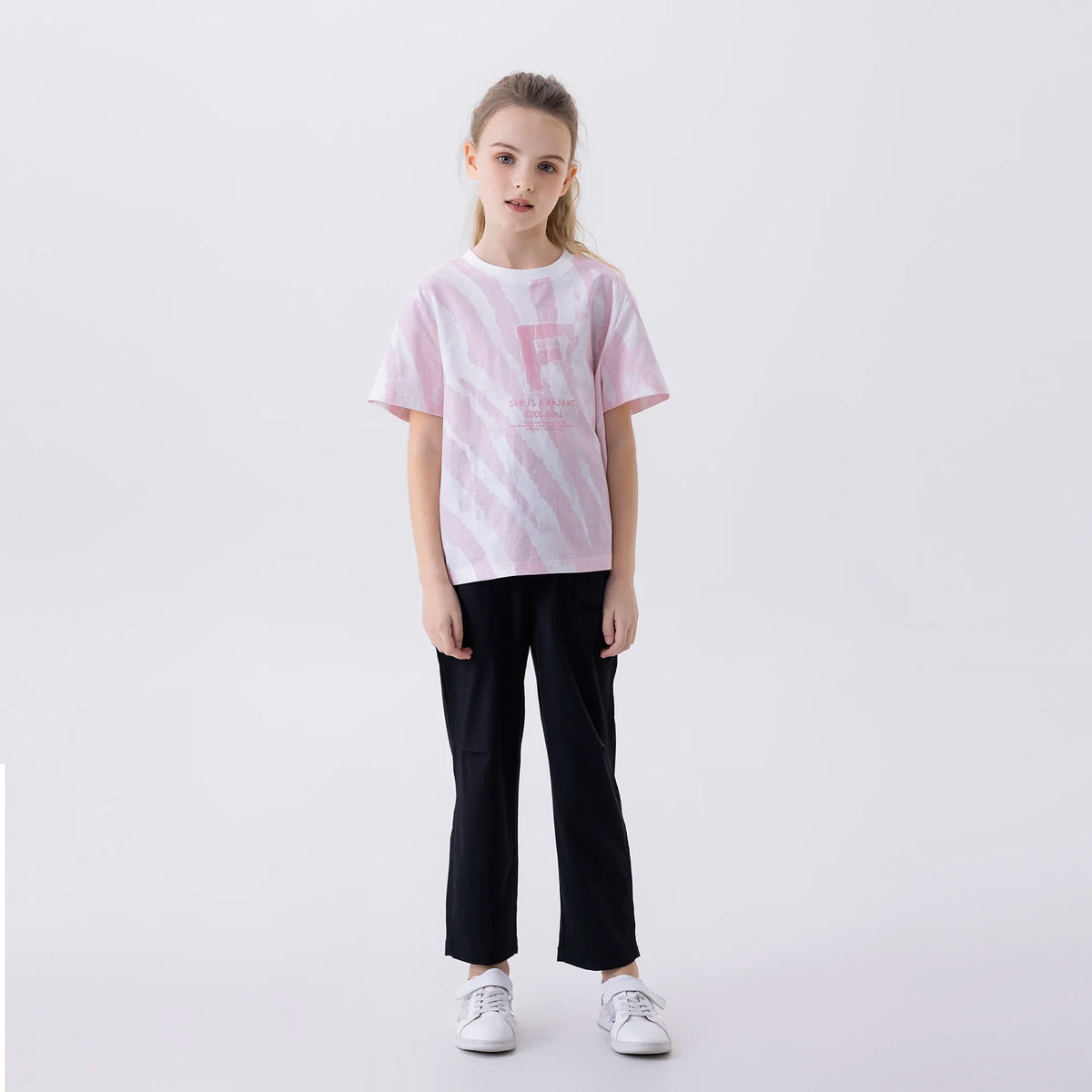 Floral Fashion T.Shirt For Girls Image