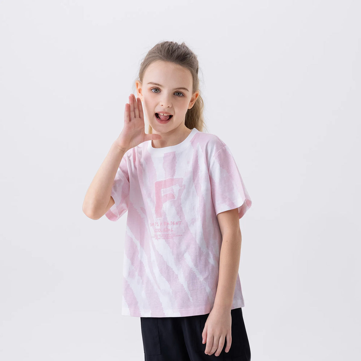 Floral Fashion T.Shirt For Girls Image