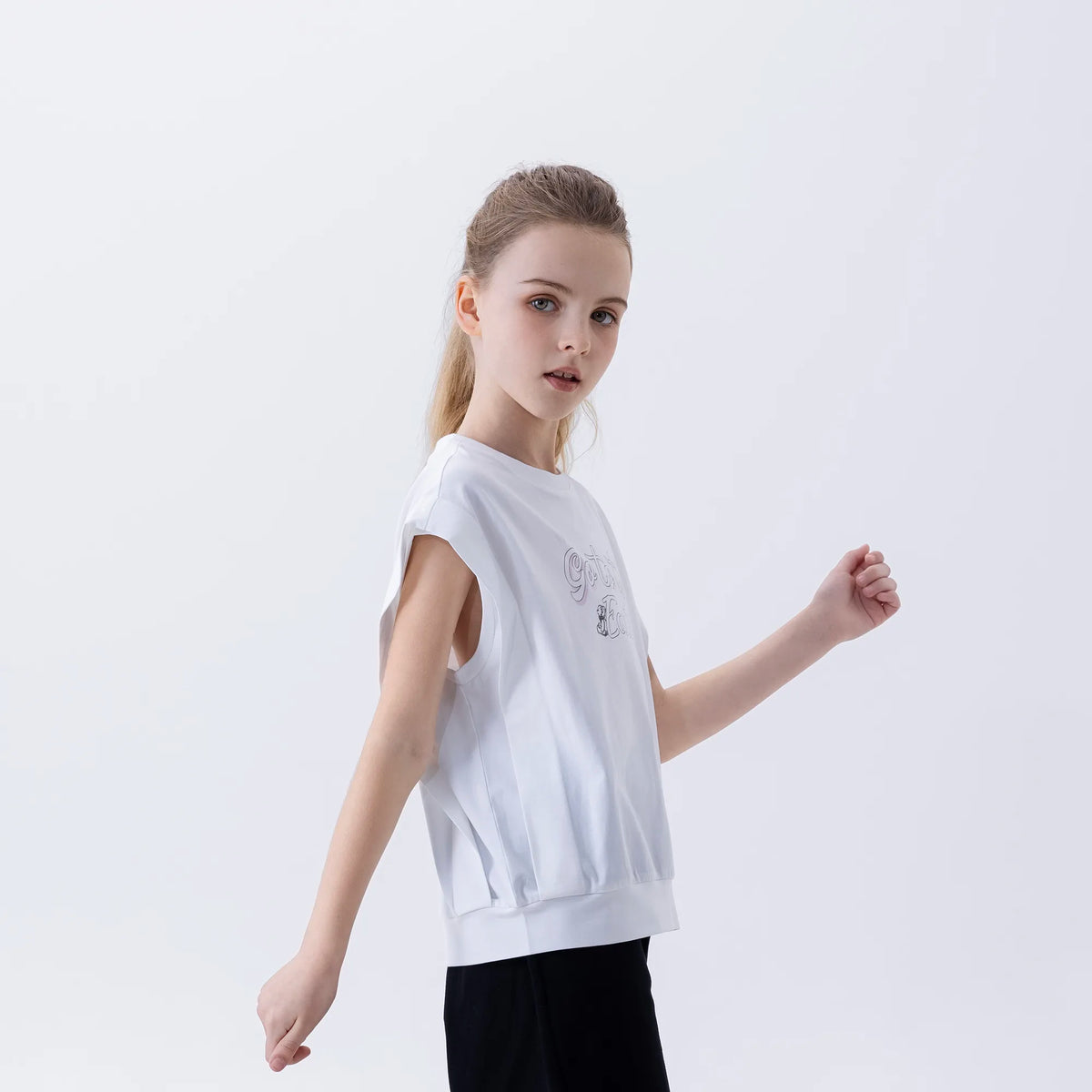 Printed Fashion T.Shirt For Girls Image