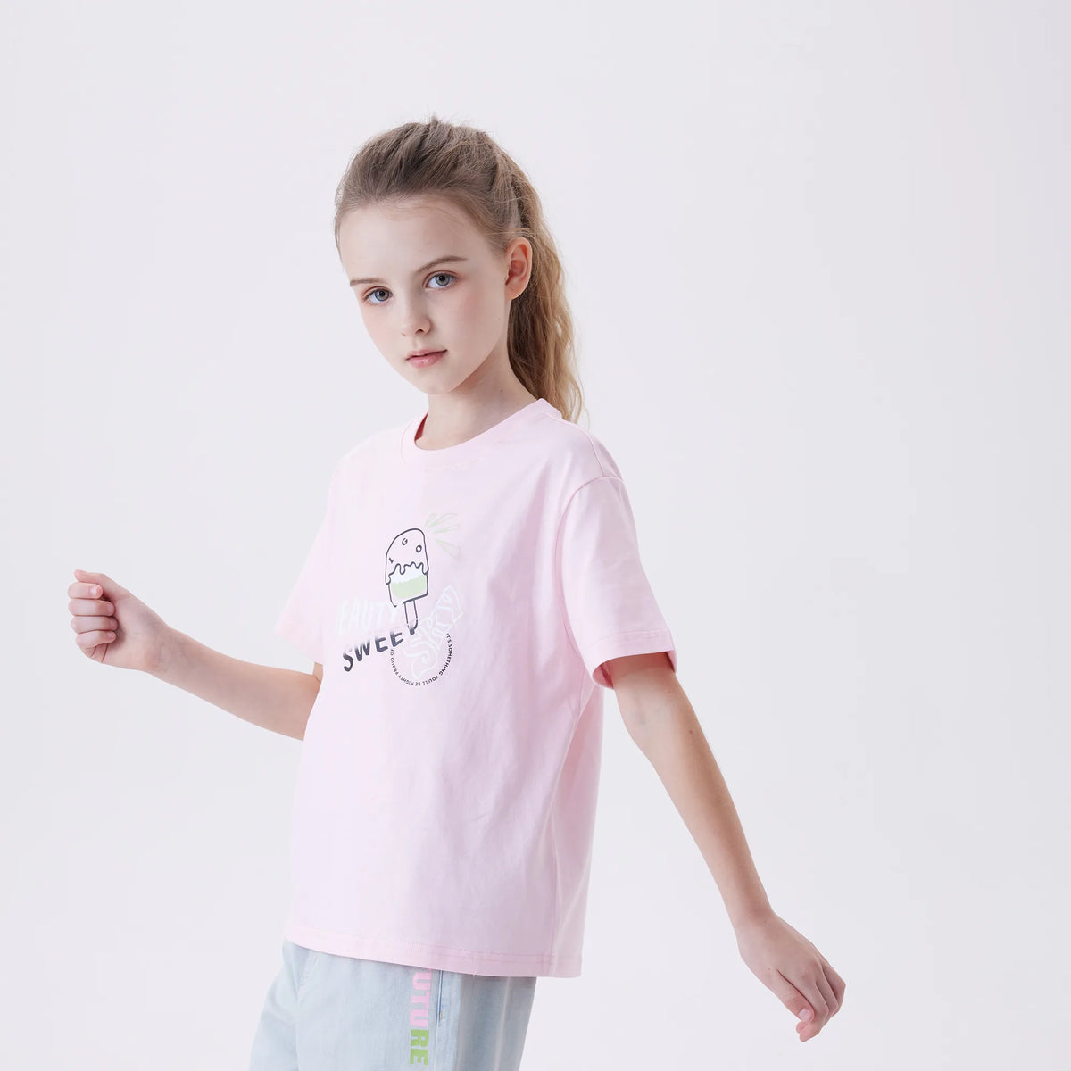 Printed Fashion T.Shirt For Girls Image