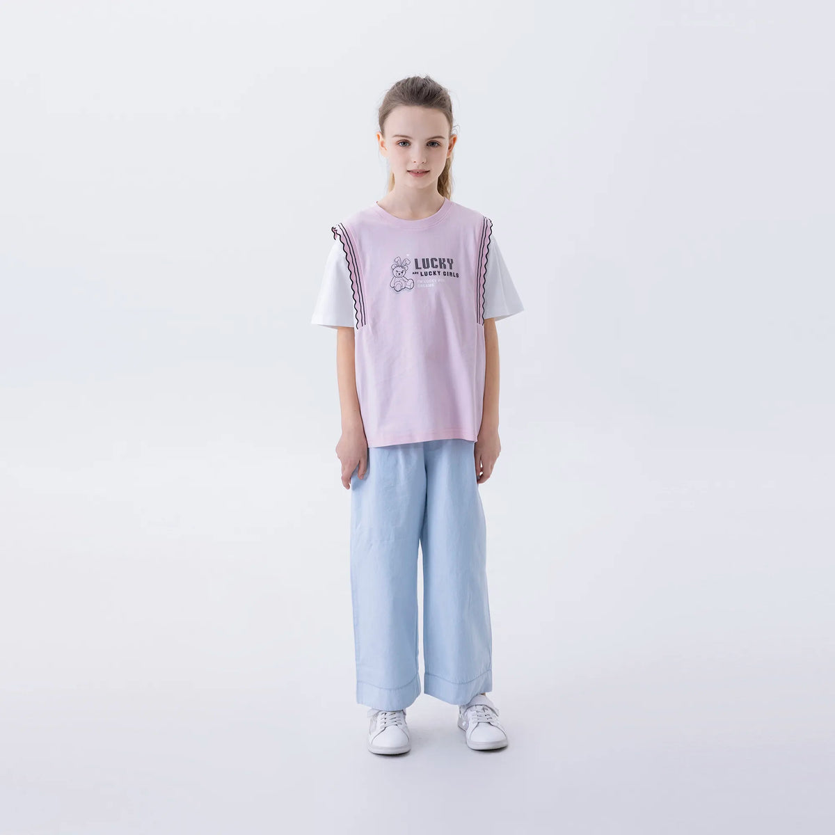 Printed Fashion T.Shirt For Girls Image