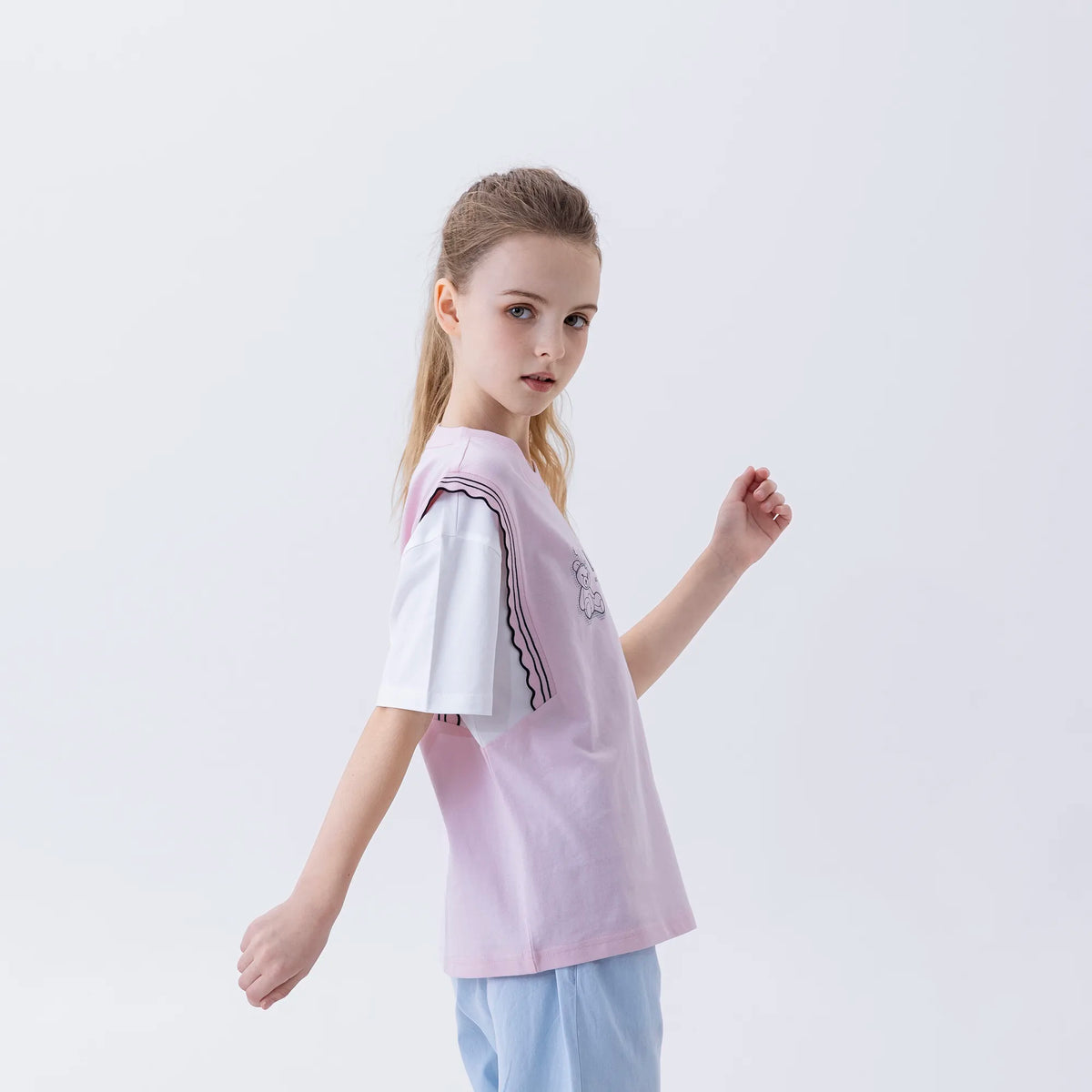 Printed Fashion T.Shirt For Girls Image