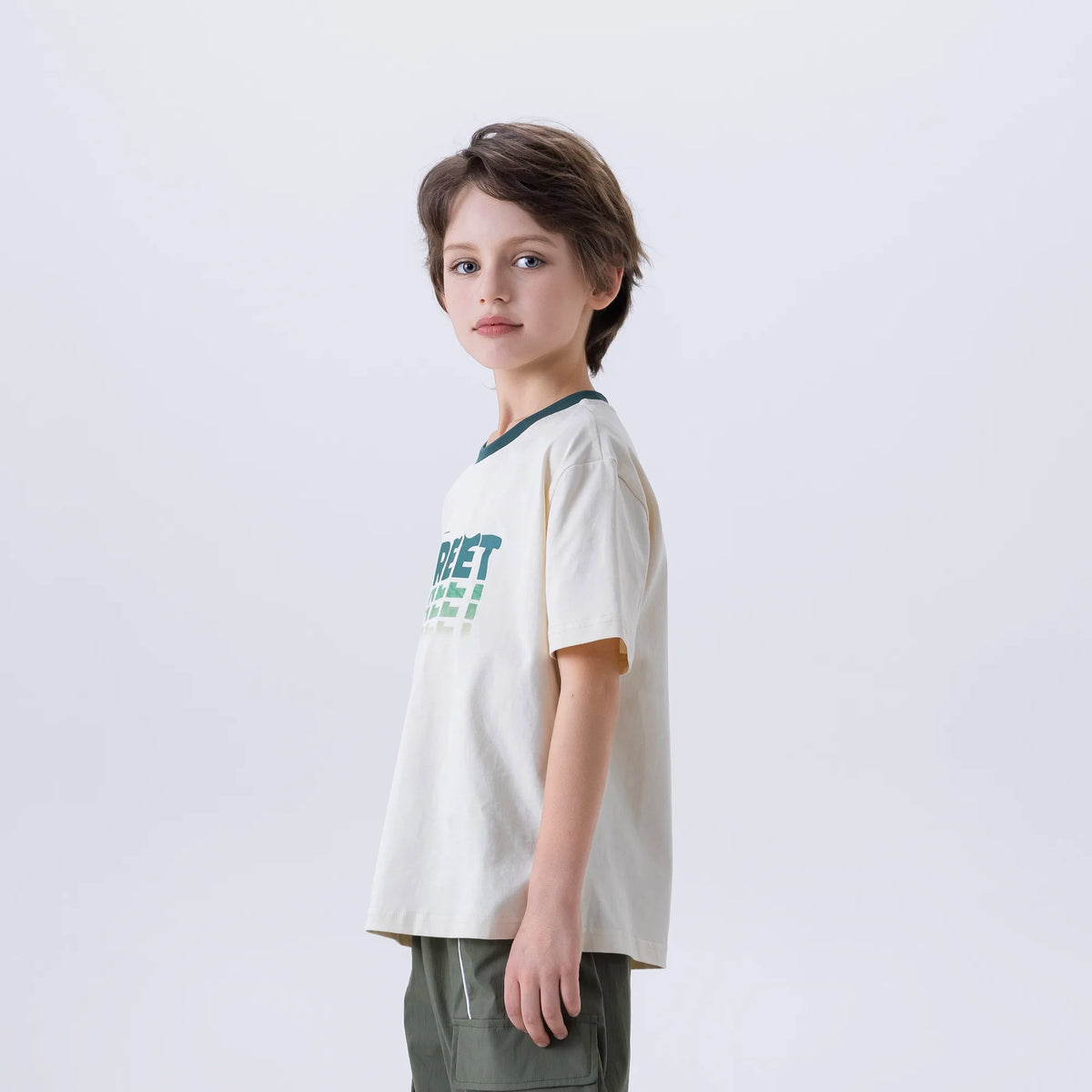 Printed Fashion T.Shirt For Boys Image