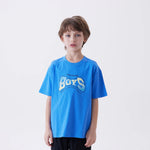 Blue Printed Fashion T.Shirt For Boys Image