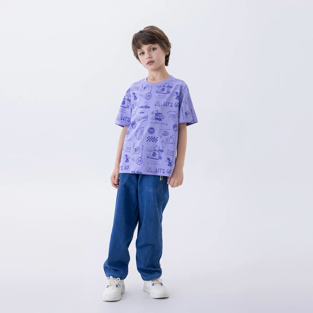 Printed Fashion T.Shirt For Boys Image