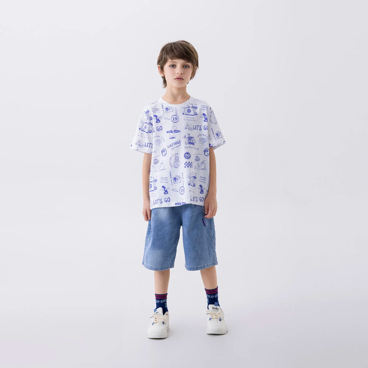 Printed Fashion T.Shirt For Boys Image