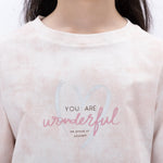 Casual Tie-Dye T.Shirt for Girls Image