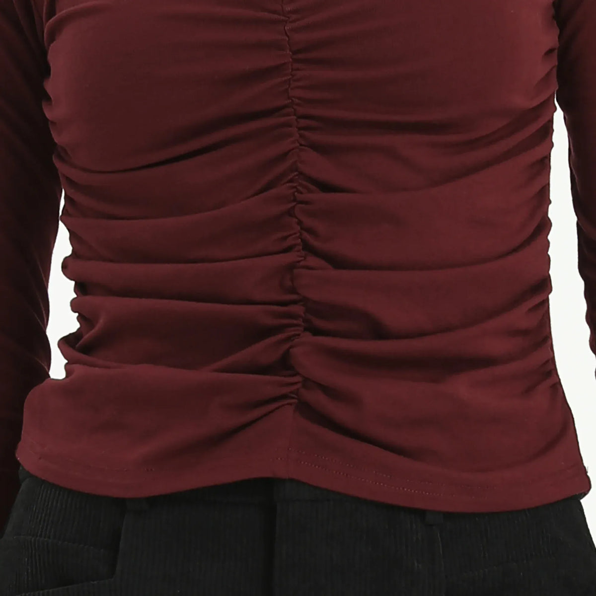 Elegant Plain T.Shirt for Women Image