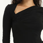 Elegant Plain T.Shirt for Women Image