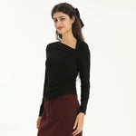 Elegant Plain T.Shirt for Women Image