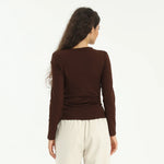 Elegant Plain T.Shirt for Women Image